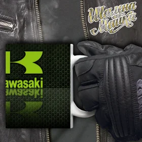 Прикольные кружки: Чашка Мото 018 Kawasaki